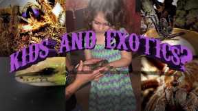 Are Exotic Pets Good For Kids?! | Let's Talk About It!