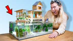 I Built A Tiny Fishing Hut Diorama