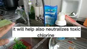 HOW TO PREPARE WATER FOR FISH TANKS AQUARIUM