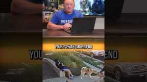 He Wouldn’t Get Up to Break Up This Dog Fight