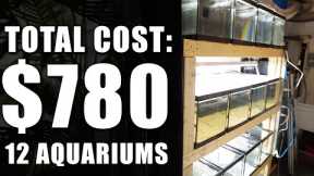 12 NEW FISH TANKS