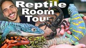 Exotic & Rare Reptile Room Tour!