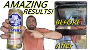 HOW TO CLEAN AQUARIUM GLASS - RESTORE OLD FISH TANKS