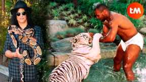 10 CELEBRITIES With EXOTIC PETS