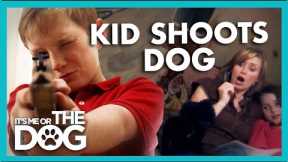 Mischievous Kid Taught to SHOOT Nervous Dog?! | It's Me or the Dog