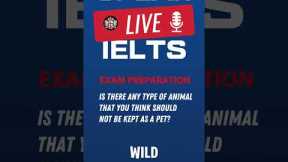 Is there any type of animal that you think should not be kept as a pet?