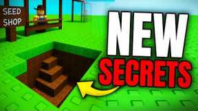 5 SECRETS You Need to KNOW in COOKING UPDATE (Grow a Garden)
