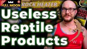 5 USELESS Reptile Products You're WASTING Your Money On! | Buy These Things Instead!