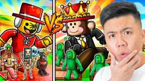 Grow a Garden VS Steal a Brainrot Full Movie (Admin Abuse Battle)