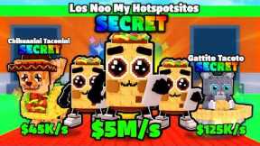 I Unlocked ALL 4 NEW TACO BRAINROTS in Steal A Brainrot