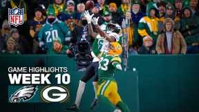 Philadelphia Eagles vs Green Bay Packers Game Highlights | 2025 NFL Season Week 10