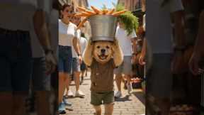 Puppy skateboard tips: how kindness can turn bullies into friends #funny #youtubeshorts