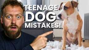 The BIGGEST Mistakes Owners Make With Teenage Dogs