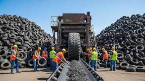 Inside the Modern Car Tire Factory – The Incredible Way They Are Made