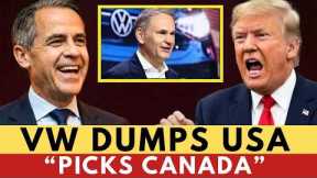 1 MIN AGO: Volkswagen Ditches US, Builds $7B Gigafactory in Canada as Trump's Tariffs BACKFIRE