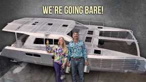 We’re NOT Painting Our Boat (And Here’s Why) 🧐 Aluminum Catamaran Build Pt. 56