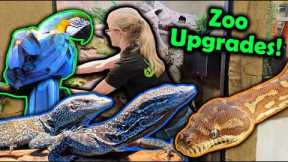 Updating Animal Enclosures at our Zoo!