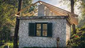 Rebuilding an Abandoned Farm Off-Grid – Stone Work & Going Self-Sufficient