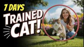 Train Your CAT to do Fun TRICKS - Here's How in 7 Days